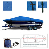 EliteShield Trailerable Runabouts Boat Cover for V-Hull, Ski, Jet, Pro-Style Bass, Jon,  Bowrider Boat