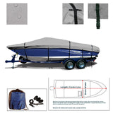 EliteShield Trailerable Runabouts Boat Cover for V-Hull, Ski, Jet, Pro-Style Bass, Jon,  Bowrider Boat