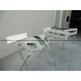 Volvo VNL 04-15 Painted White P3029 Bumper Corner Right Passenger Side WITH Fog Light Cut-out 85135783