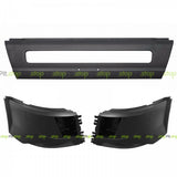 Volvo VNL 2016-UP Bumper Set WITH Fog Light Cut-out Left Right Center New Style