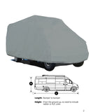EliteShield 4-Layer Mini Van Cover Fits 16.5' to 19'